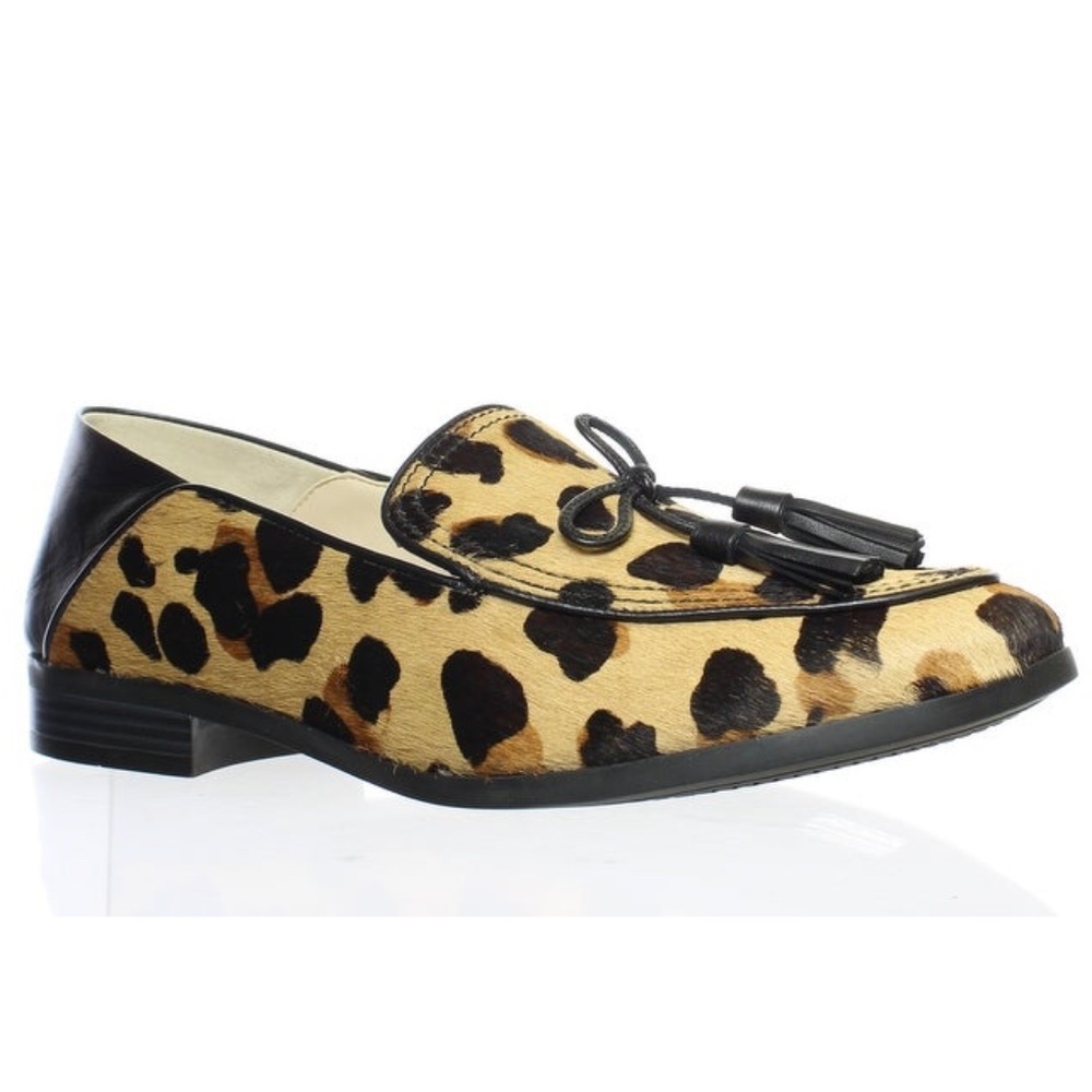 Cole Haan Womens Pinch Soft Tassel Black Loafers